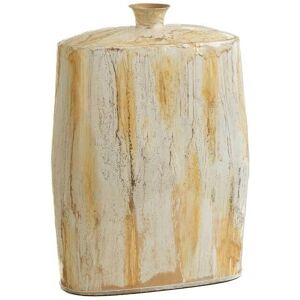 Romimex Aluminum Rectangular Vase - Decor Home Accessory Romimex Aluminum Rectangular Vase - Decor Home Accessory