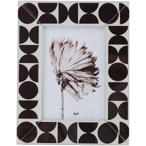 Romimex Fotolijst Zwart Wit Glas - Photo frame Romimex Fotolijst Zwart Wit Glas - Photo frame