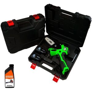 Mini Motosierra Akita - Batería 16V, Sierra de 4", 2 Baterías, Cargador Mini Motosierra Akita - Batería 16V, Sierra de 4", 2 Baterías, Cargador