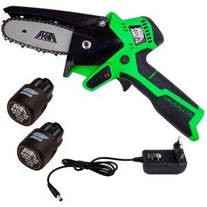 Mini Motosierra de Batería 16V Akita - 2 Baterías y Cargador Mini Motosierra de Batería 16V Akita - 2 Baterías y Cargador