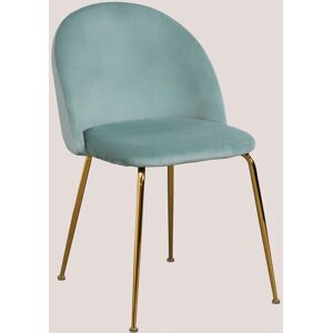 Sklum Sedia in Velluto Verde - Arredo Decorativo Moderno Sklum Sedia in Velluto Verde - Arredo Decorativo Moderno