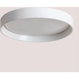 Plafoniera a LED Zekri in Ferro Bianco - Bianco Plafoniera a LED Zekri in Ferro Bianco - Bianco