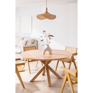 Tavolo da pranzo rotondo SKLUM Pleven in legno naturale 140cm Tavolo da pranzo rotondo SKLUM Pleven in legno naturale 140cm