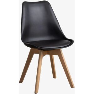 Chaise Nordic Noire SKLUM - Ergonomique, Élégante, Polyvalente - Publicité Chaise Nordic Noire SKLUM - Ergonomique, Élégante, Polyvalente - Publicité