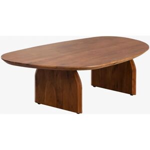 Tavolino Bedum in Legno di Acacia - Stile Naturale Tavolino Bedum in Legno di Acacia - Stile Naturale