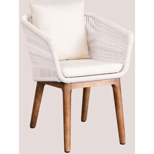 Sedia da Giardino SKLUM - Alluminio, Cuscini in Poliestere - Bianco - Sedia da Giardino Sedia da Giardino SKLUM - Alluminio, Cuscini in Poliestere - Bianco - Sedia da Giardino