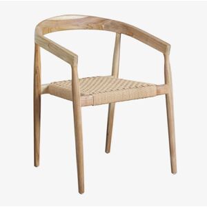 Sklum Teakholz Esszimmerstühle Packung 2 - Rustikaler Natürlicher Stil Sklum Teakholz Esszimmerstühle Packung 2 - Rustikaler Natürlicher Stil