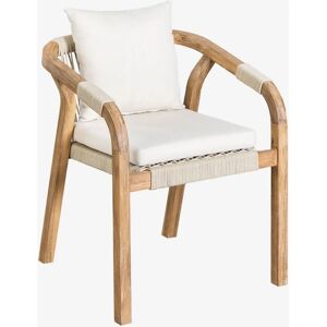 Sklum Dubai Akazienholz Armlehnstühle - Modernes Esszimmer-Set Sklum Dubai Akazienholz Armlehnstühle - Modernes Esszimmer-Set