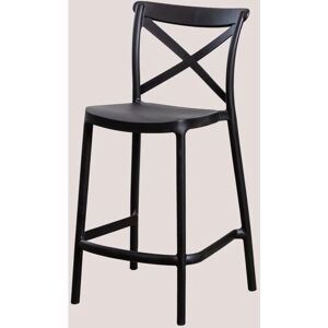 SKLUM Otax Hohe Hocker - Set von 2 - Schwarz SKLUM Otax Hohe Hocker - Set von 2 - Schwarz