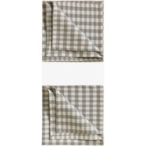 SKLUM - Baumwollservietten Set 2 - Bambusgrün - Stoffservietten SKLUM - Baumwollservietten Set 2 - Bambusgrün - Stoffservietten