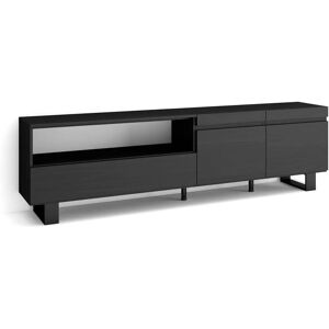 SKRAUT HOME TV Kast - 80" Modern Industrieel Zwart SKRAUT HOME TV Kast - 80" Modern Industrieel Zwart