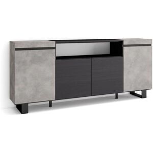 Skraut Home - Aparador Moderno de Cemento - 200x87x35cm Skraut Home - Aparador Moderno de Cemento - 200x87x35cm
