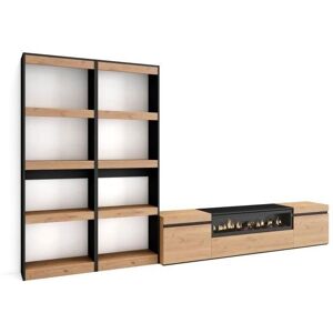 Skraut Home - Set Mobili TV e Sala da Pranzo - Moderno Skraut Home - Set Mobili TV e Sala da Pranzo - Moderno