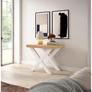 Skraut Home - Ausziehbare Konsole und Esstisch - 180cm - Für 8 Personen Skraut Home - Ausziehbare Konsole und Esstisch - 180cm - Für 8 Personen