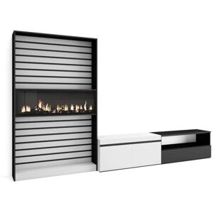 Set Mobili Moderni Salotto e Sala da Pranzo Skraut Home - Bianco Set Mobili Moderni Salotto e Sala da Pranzo Skraut Home - Bianco