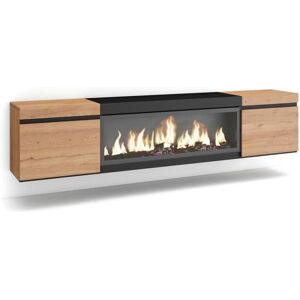 Mueble TV con Chimenea Eléctrica LED - Muebles de Salón Mueble TV con Chimenea Eléctrica LED - Muebles de Salón