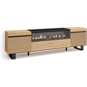 Mobili TV Skraut Home con Camino - Stile Industriale Moderno Mobili TV Skraut Home con Camino - Stile Industriale Moderno