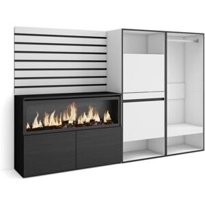 Skraut Home - Aparador - Con almacenamiento - 227x35x145 cm - Sala - Estilo Moderno - Muebles Skraut Home - Aparador - Con almacenamiento - 227x35x145 cm - Sala - Estilo Moderno - Muebles