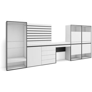 Skraut Home Modèle 357x35x145 cm - Garde-robe, Rangement chaussures, Style moderne - Publicité Skraut Home Modèle 357x35x145 cm - Garde-robe, Rangement chaussures, Style moderne - Publicité