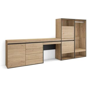 Skraut Home Armoire à Chaussures - Moderne 297x145x35cm - Publicité Skraut Home Armoire à Chaussures - Moderne 297x145x35cm - Publicité