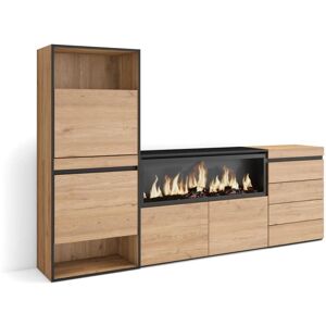 Zapatero Skraut Home - Estilo Moderno 224x145x35 cm - Dormitorio Zapatero Skraut Home - Estilo Moderno 224x145x35 cm - Dormitorio