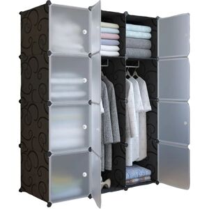 XOKOTAKI Armoire Modulaire - 12 Modules Rangement - Publicité XOKOTAKI Armoire Modulaire - 12 Modules Rangement - Publicité