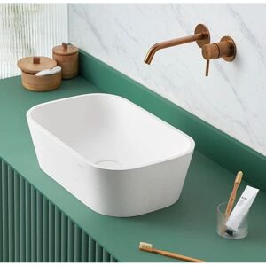 SANYCCES - Rectangular Solid Surface - Rust - Lavabo SANYCCES - Rectangular Solid Surface - Rust - Lavabo