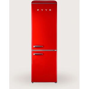 Frigorifero EVVO F55R Retro Indipendente - 192cm, Rosso Frigorifero EVVO F55R Retro Indipendente - 192cm, Rosso