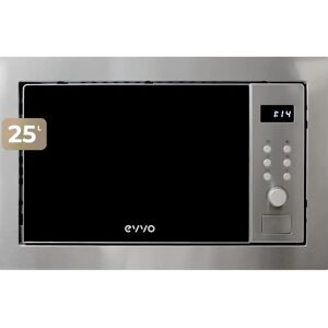Microondas EVVO Mi35I 850W Inox - 25L Digital con Grill y Bloqueo infantil Microondas EVVO Mi35I 850W Inox - 25L Digital con Grill y Bloqueo infantil