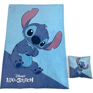 Disney Stitch Polar Blanket & Cushion Set - Blanket & Pillow Disney Stitch Polar Blanket & Cushion Set - Blanket & Pillow