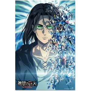 Grupo Erik Poster Attack on Titan Eren Yeager - Poster Grupo Erik Poster Attack on Titan Eren Yeager - Poster