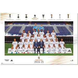 REAL MADRID 2024/2025 LAGET Affisch - Väggkonst REAL MADRID 2024/2025 LAGET Affisch - Väggkonst