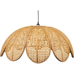 FIJALO Hanglamp bloem rattan - Verlichting FIJALO Hanglamp bloem rattan - Verlichting