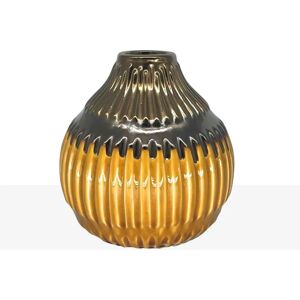 Fijalo Modello 31069 Vaso in ceramica senape - Vaso Fijalo Modello 31069 Vaso in ceramica senape - Vaso