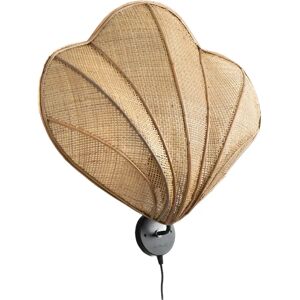 Fijalo - Aplique pared concha rattan 60x15x60 - Lámpara de pared Fijalo - Aplique pared concha rattan 60x15x60 - Lámpara de pared