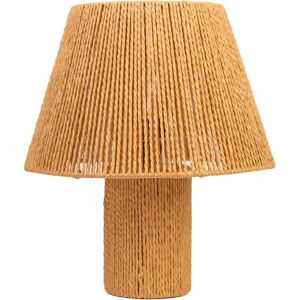 Fijalo - Lampada con Cappuccio Giallo e Corda - 22x22x36 cm - Lampada Fijalo - Lampada con Cappuccio Giallo e Corda - 22x22x36 cm - Lampada