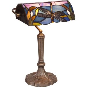 Fijalo - Lámpara Colgante 30cm Serie Marfíl Tiffany Fijalo - Lámpara Colgante 30cm Serie Marfíl Tiffany