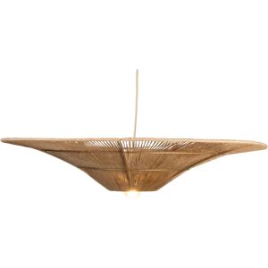 Fijalo - Lampada a Sospensione in Iuta Naturale - Lampada a Sospensione - 80x80x15 cm Fijalo - Lampada a Sospensione in Iuta Naturale - Lampada a Sospensione - 80x80x15 cm