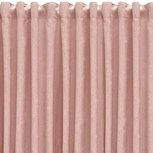 Fijalo - Velvet Curtain Coral 300x270cm Fijalo - Velvet Curtain Coral 300x270cm