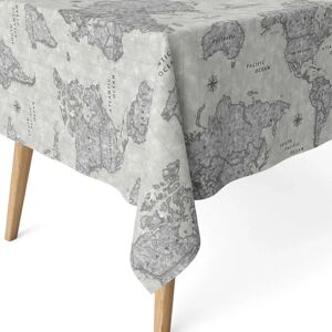 Ecommerc3 Resin-Weltkarte Tischdecke - 240x140 cm - beige Ecommerc3 Resin-Weltkarte Tischdecke - 240x140 cm - beige