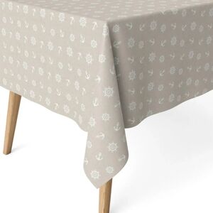 Ecommerc3 Ancora Resin-Tischdecke - 240x140 Cm Beigem Ecommerc3 Ancora Resin-Tischdecke - 240x140 Cm Beigem