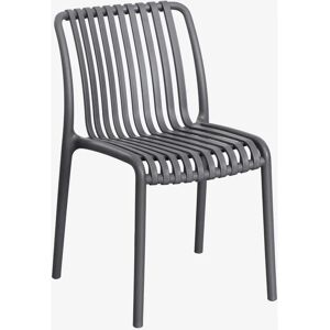 SKLUM Wendell Sedie Impilabili Grigio Grafite - Pack da 2 SKLUM Wendell Sedie Impilabili Grigio Grafite - Pack da 2
