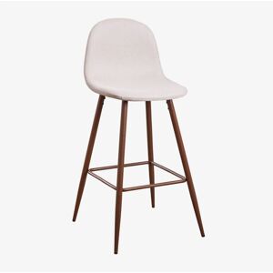 Sklum Glamm Taburete Alto Beige Crema Tapizado Sklum Glamm Taburete Alto Beige Crema Tapizado