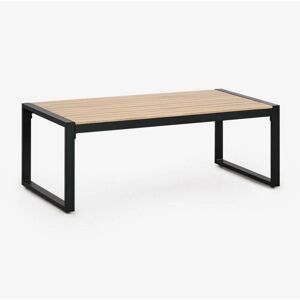 Sklum - Lipov - Cadre en aluminium - Plateau en acacia - Table basse de jardin - Publicité Sklum - Lipov - Cadre en aluminium - Plateau en acacia - Table basse de jardin - Publicité