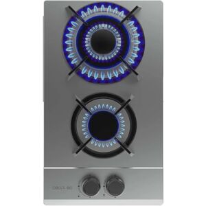 Cecotec Cuisinière à Gaz Inox - 2 Feux WOK 3.5kW - Type de Gaz Double - Publicité Cecotec Cuisinière à Gaz Inox - 2 Feux WOK 3.5kW - Type de Gaz Double - Publicité