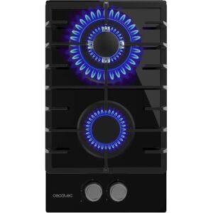 Cecotec Cuisinière à Gaz Noire avec Wok - 2 Foyers, 2200F - Publicité Cecotec Cuisinière à Gaz Noire avec Wok - 2 Foyers, 2200F - Publicité