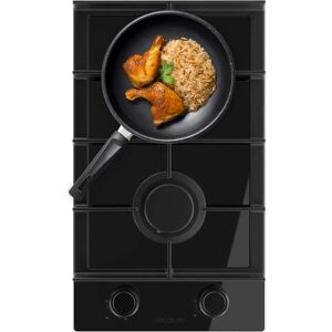 Cecotec Encimera de Gas 2 Quemadores G 2400F - Encimera de Gas Cecotec Encimera de Gas 2 Quemadores G 2400F - Encimera de Gas