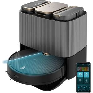 Cecotec Conga 13090 Spin Revolution Home&Wash - Robot Aspirador - Navegación láser, 7000 Pa Cecotec Conga 13090 Spin Revolution Home&Wash - Robot Aspirador - Navegación láser, 7000 Pa