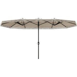 Outsunny Dubbel Tuinparasol 4,5x2,65 m UV-bescherming Outsunny Dubbel Tuinparasol 4,5x2,65 m UV-bescherming
