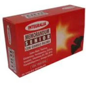 Integralia Ginko 20 Ampollas - Complemento alimenticio Integralia Ginko 20 Ampollas - Complemento alimenticio